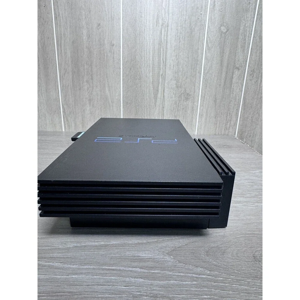 Sony PlayStation 2 PS2 Slim Console SCPH-39001 Black w/ Controller, Cables, 4
